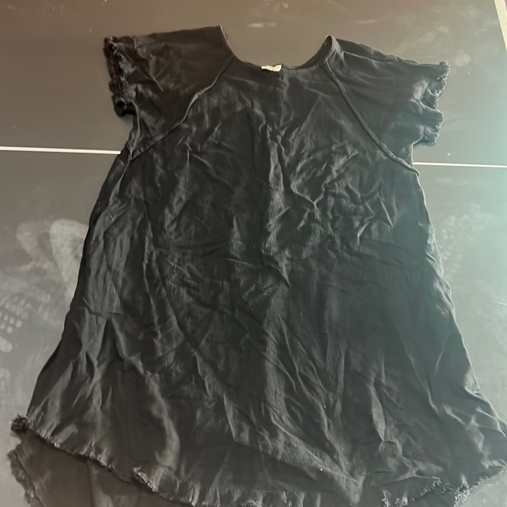 Umgee Round Neck Low Pocket Dress